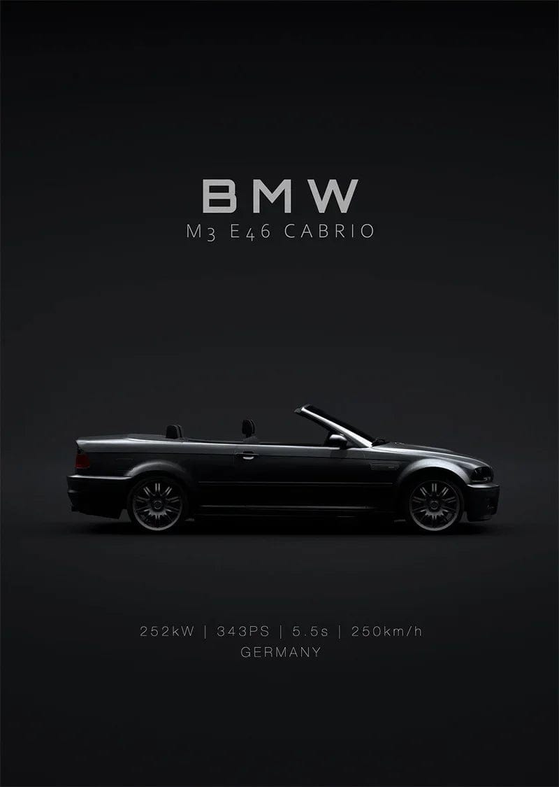 Canvanation 19 / 20X30cm Affiche Voiture Luxe Sport Audi Mercedes Mclaren Dodge Nissan