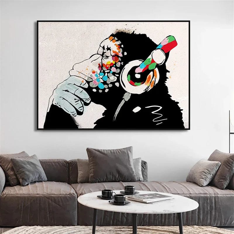 Canvanation Affiche Banksy Street Art Chambre