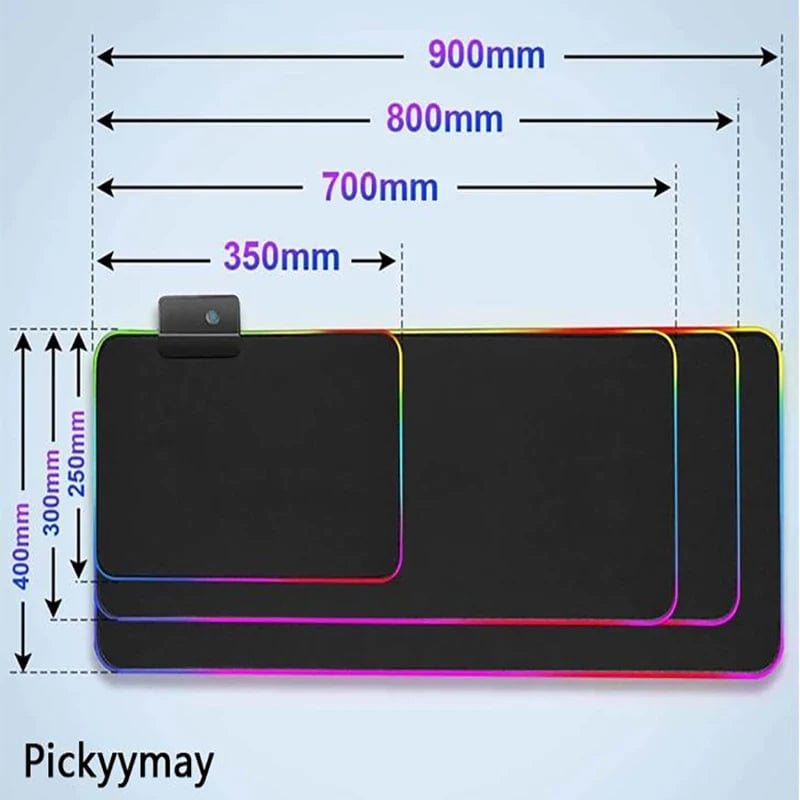 Canvanation Tapis De Souris - Univers RGB Gaming