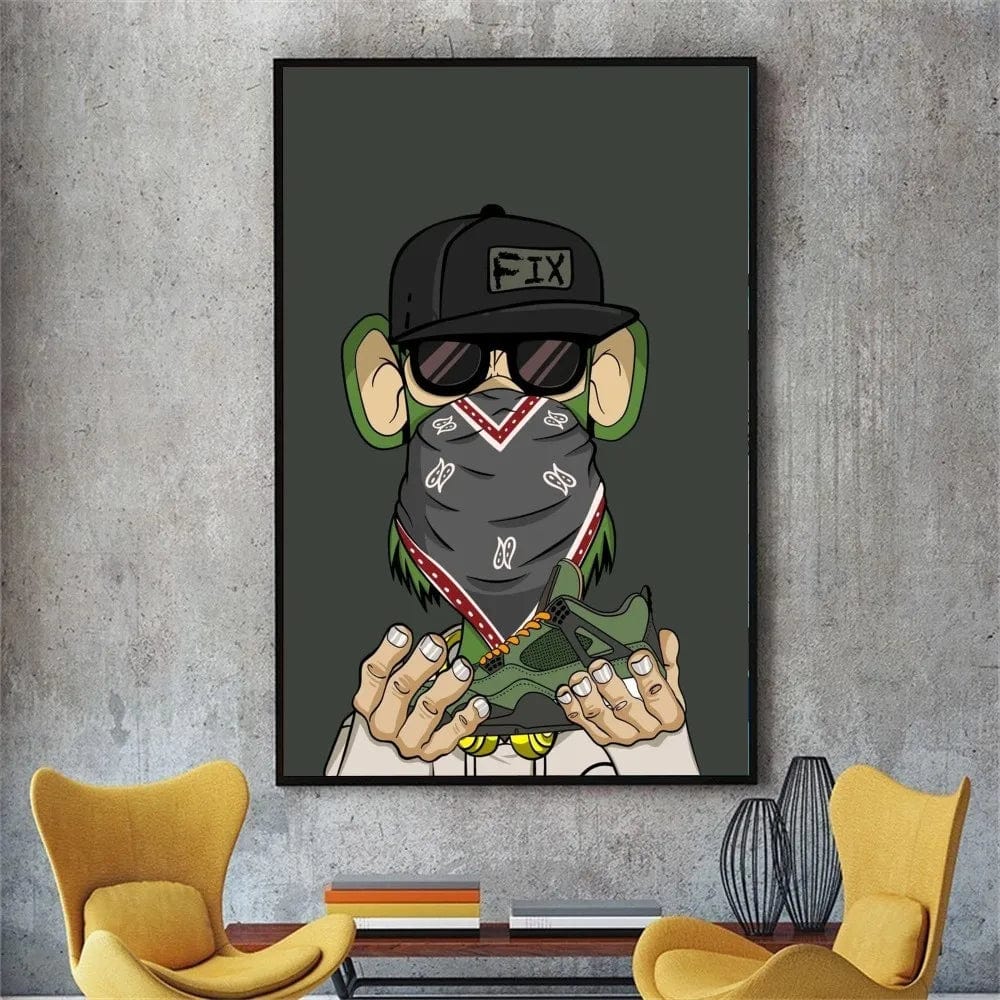 Canvanation z5 / 40x50cm Poster Ape Sneaker