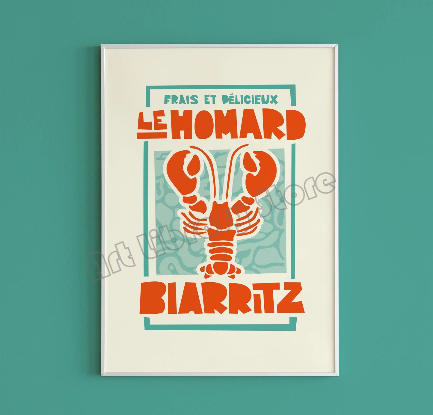 Canvanation 21 / 50X70cm Poster Cuisine Vintage