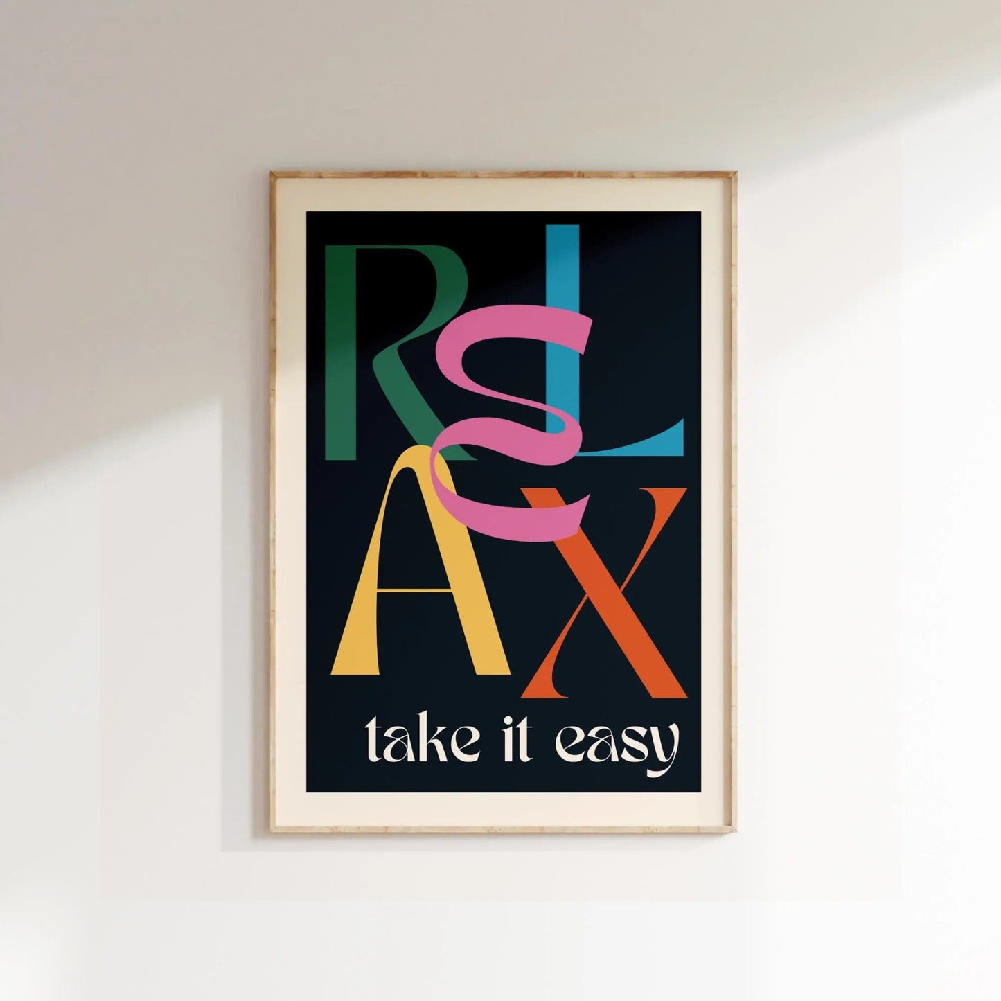 Canvanation 14 / 50x70cm Affiche Citation Ciao Amore Espagnol