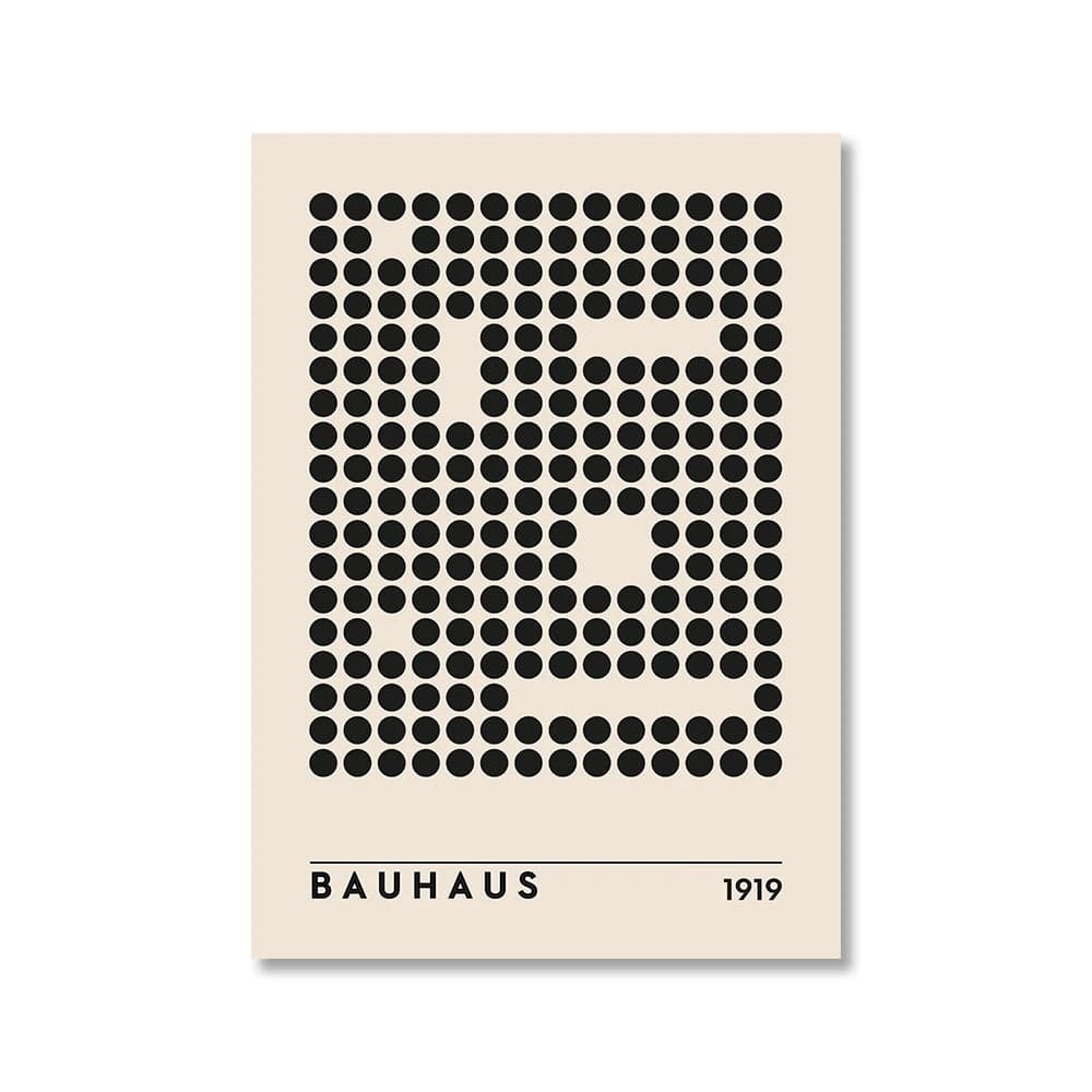 Canvanation QP10816-4 / 30x45cm Affiche Abstrait Bauhaus