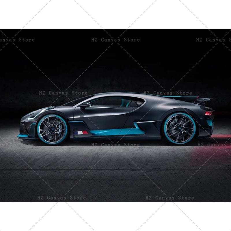 Canvanation 80X120cm / 5 Affiche Voiture De Luxe Bugatti Sport