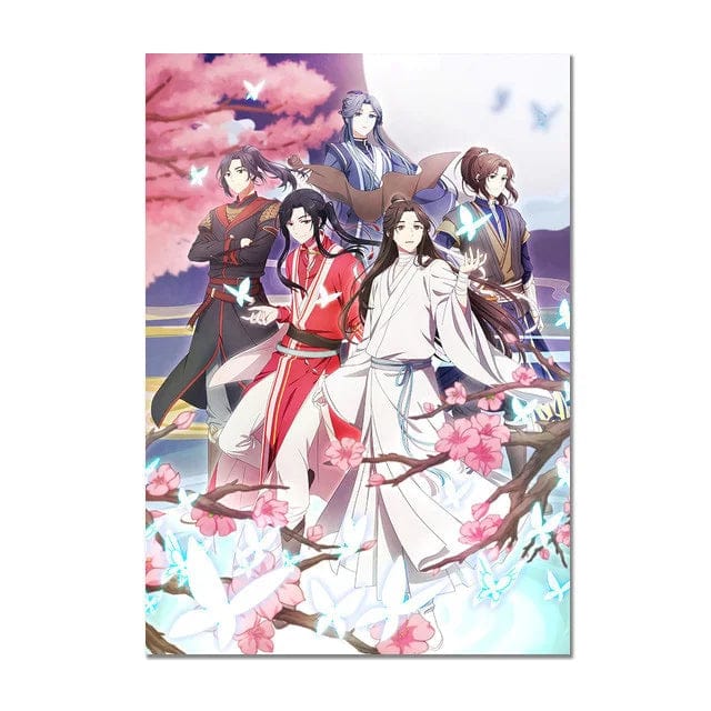 Canvanation 9 / 70X100cm Affiche Japonais Anime Tian Guan Ci Fu