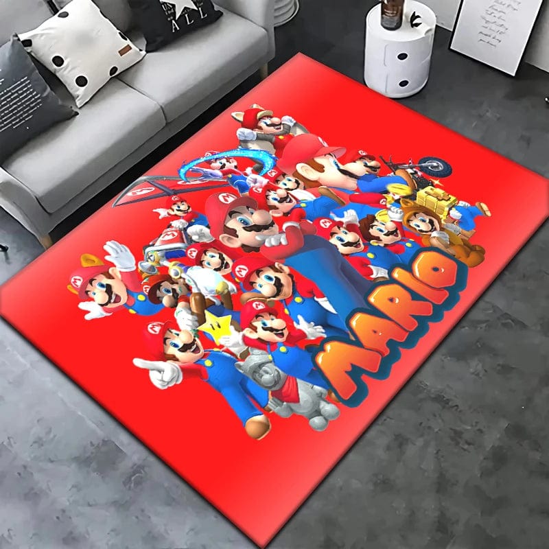 Canvanation model14 / 80x120cm(31x47 in) Tapis De Chambre - Super Mario Game HD