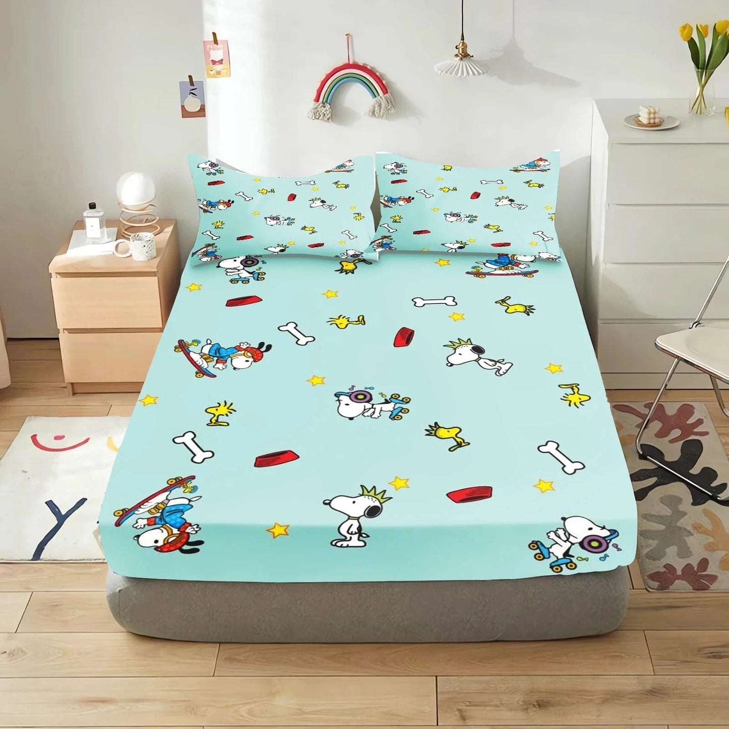 Canvanation 5 / 153x203x30cm Housse De Couette - Snoopy