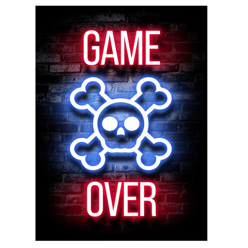 Canvanation AC359-15 / 30X40cm Affiche Chambre Gaming Neon