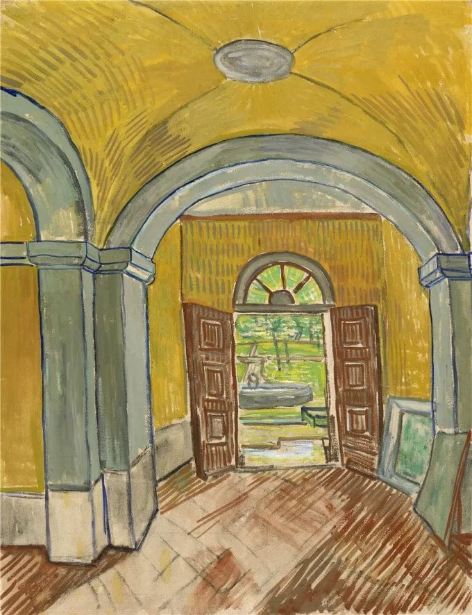 Canvanation VG668 / 30x40cm Affiche Van Gogh Peinture Abstraite Moderne