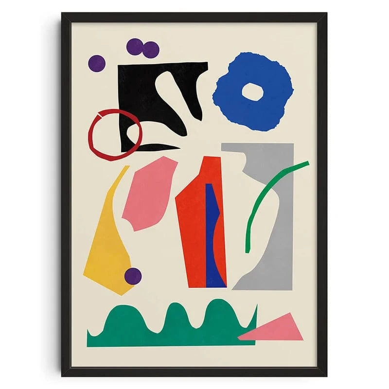 Canvanation F0067-8 / 50X70cm Affiche Vintage Abstrait Classic