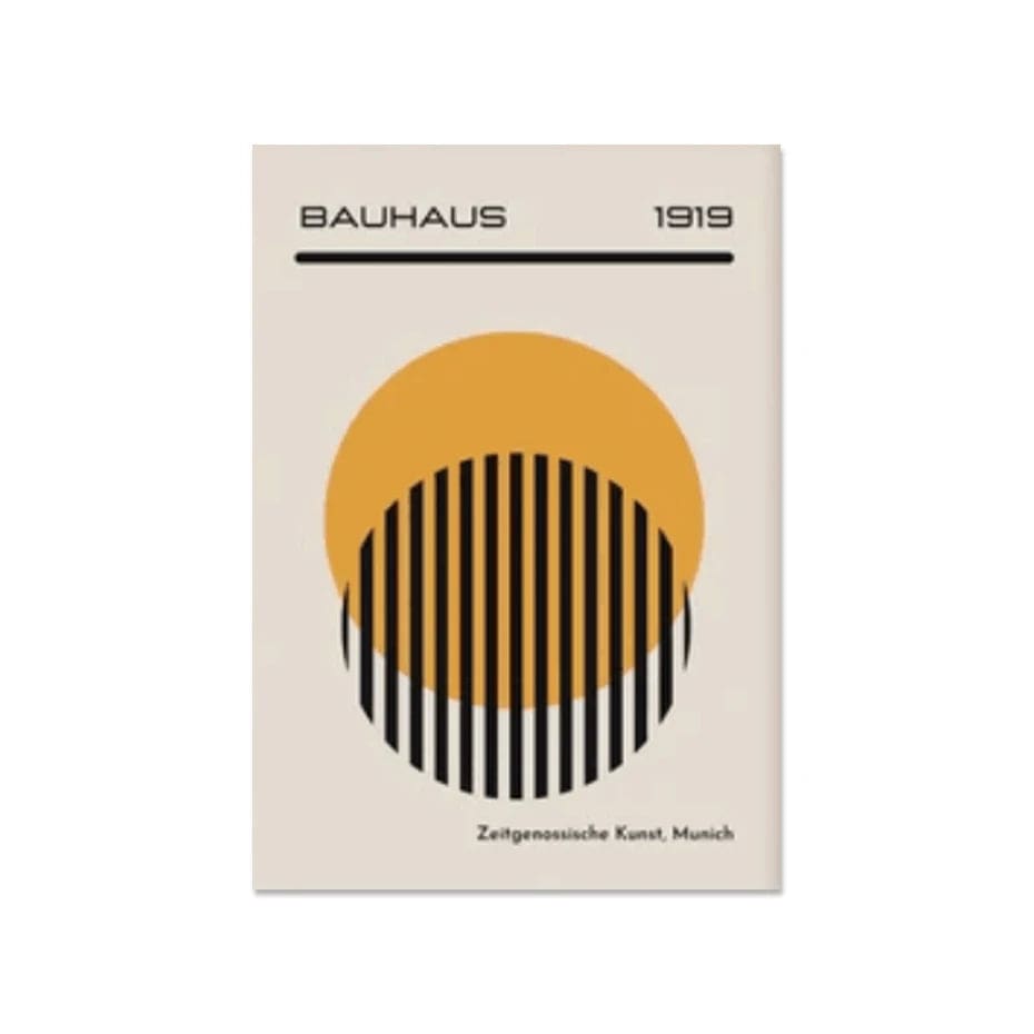 Canvanation A / 20x30cm Affiche Bauhaus Moderne Salon