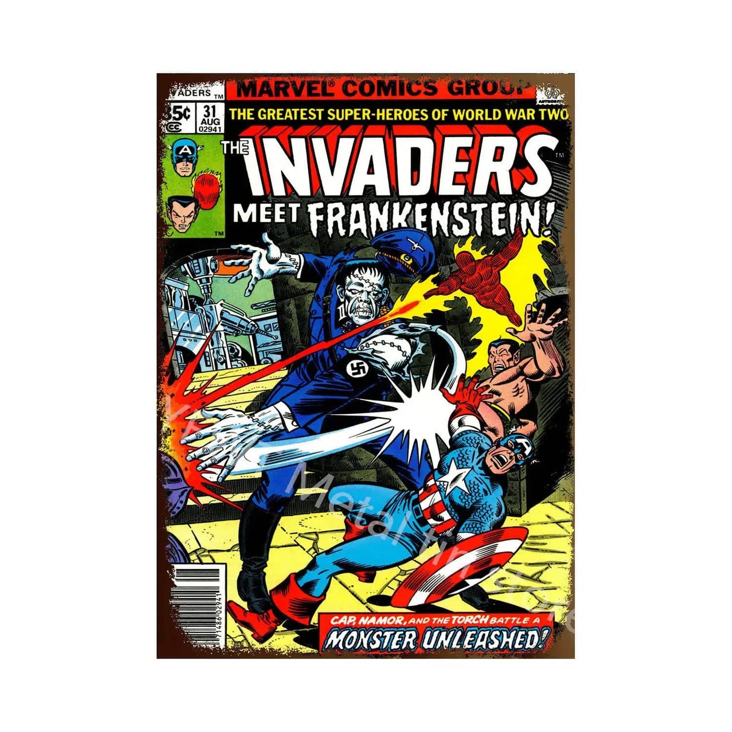 Canvanation JS232-1 / 20x30cm Poster Avengers Vintage