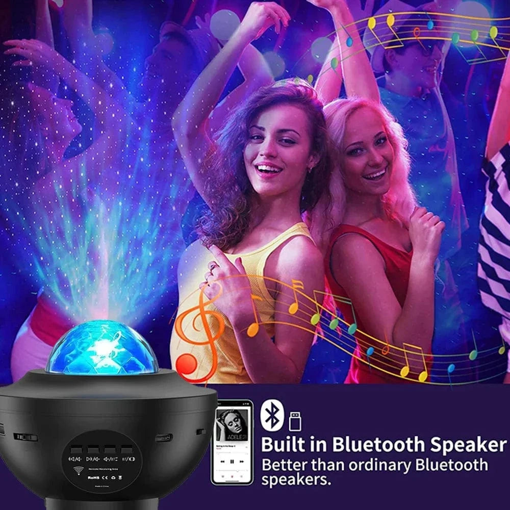 Canvanation Projecteur LED Galaxy Étoilé