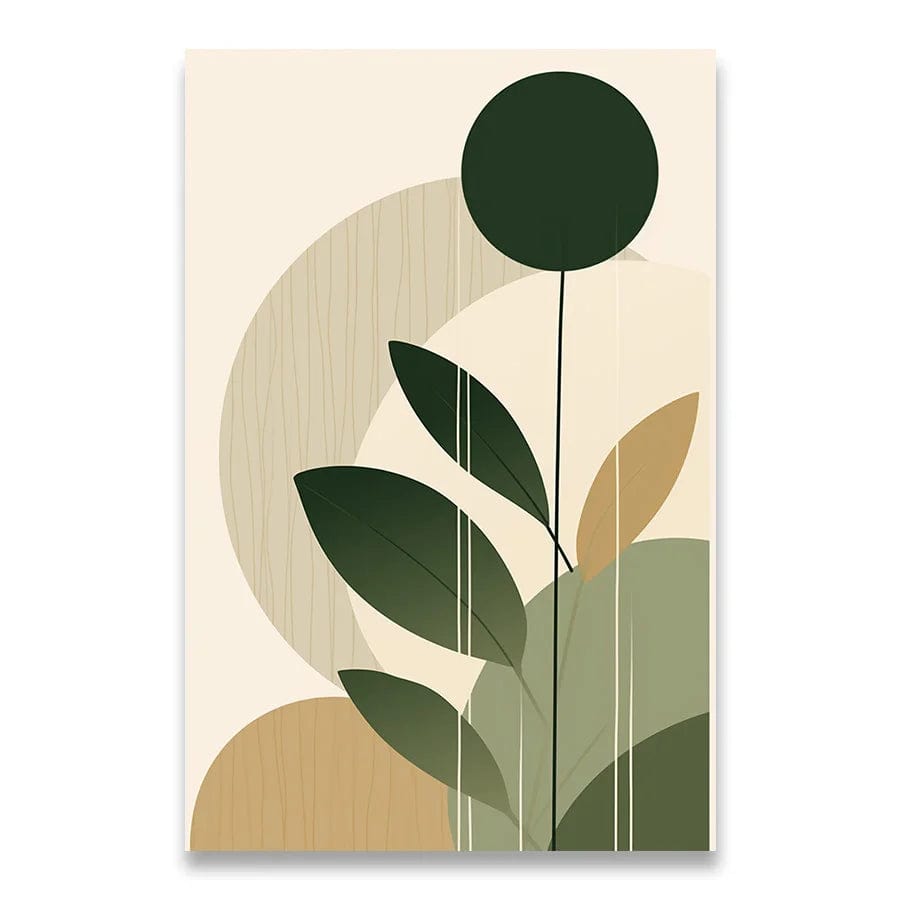 Canvanation 2 / 40x60cm Affiche Minimaliste - Fleurs