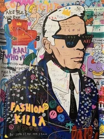 Canvanation T / 30x40cm Affiche Pop Art Graffiti Street Art