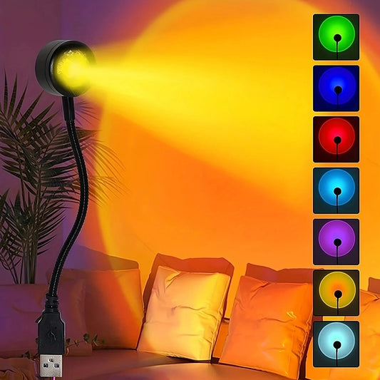 Canvanation Projecteur Lumière Coucher de Soleil