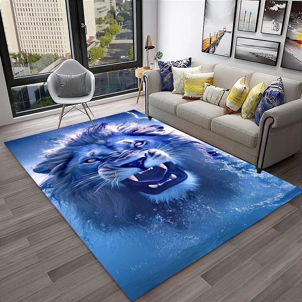 Canvanation 23 / 100x150cm Tapis De Chambre - 3D Dream Lion Animal