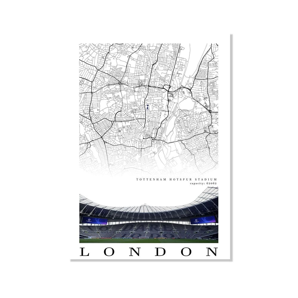Canvanation DJ9824-5 / 30X40cm No Frame Affiche Terrain De Football