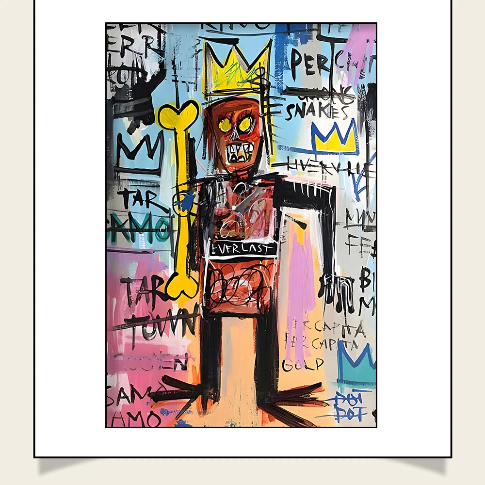 Affiche Art Abstrait Africain