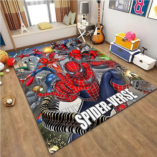 Canvanation Style J / 120x160cm (47x63in) Tapis De Chambre Spider Man Marvel