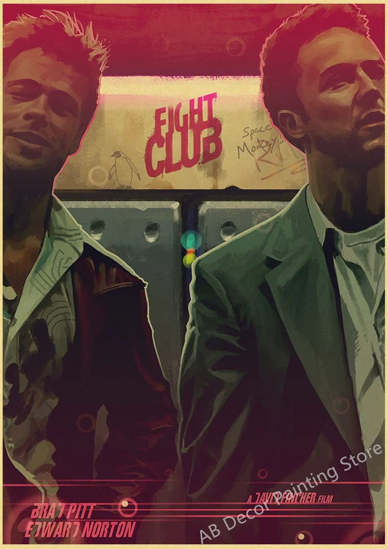 Canvanation 34 / 42cmx30cm Poster Film Vintage Fight Club