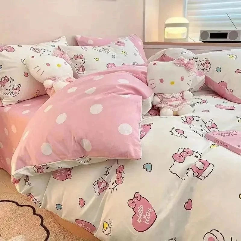 Canvanation Housse De Couette - Hello Kitty