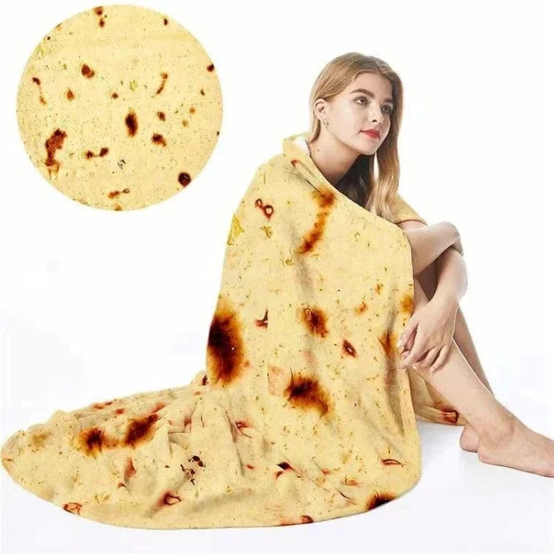 Canvanation Couverture Polaire Crêpe Nourriture