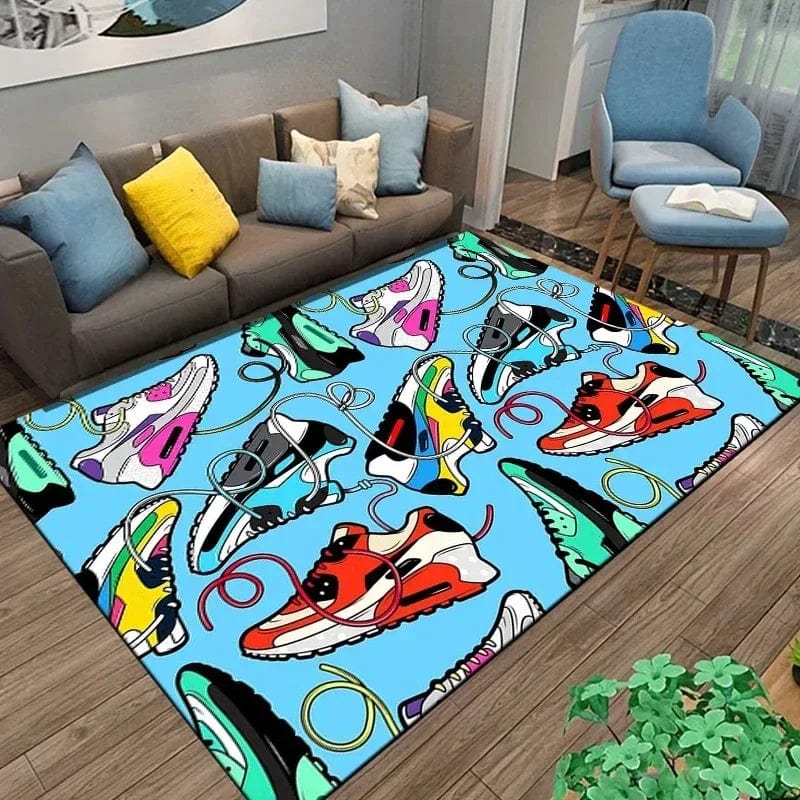 Canvanation 15 / 120x160cm Tapis De Chambre - Sneakers