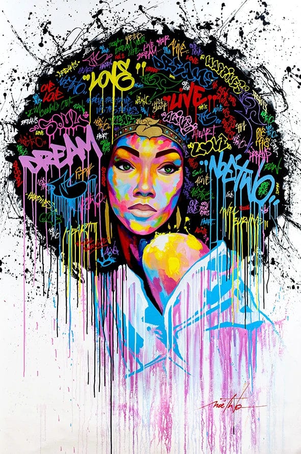 Canvanation PC 20483 / 30x40cm Affiche Portrait Femme Africaine