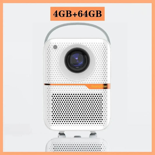 Canvanation 64 giga Blanc / EU Projecteur Cinéma Intelligent 4K