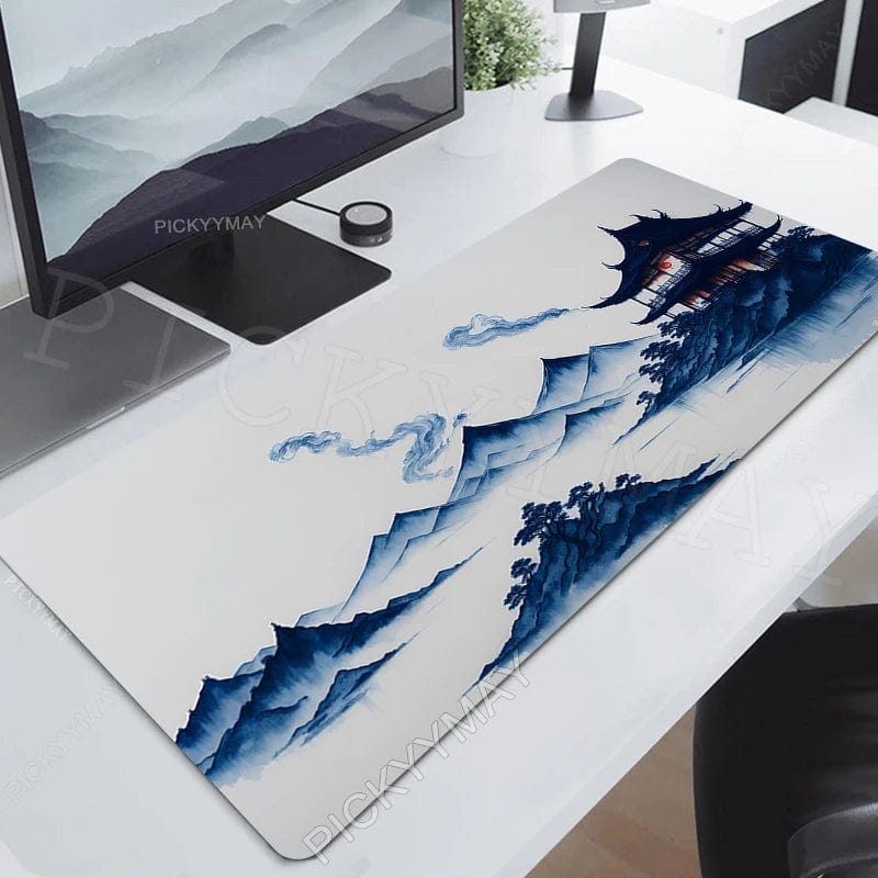 Canvanation WA00111 (6) / 900x400x4mm Tapis De Souris - Paysage Encre Japon