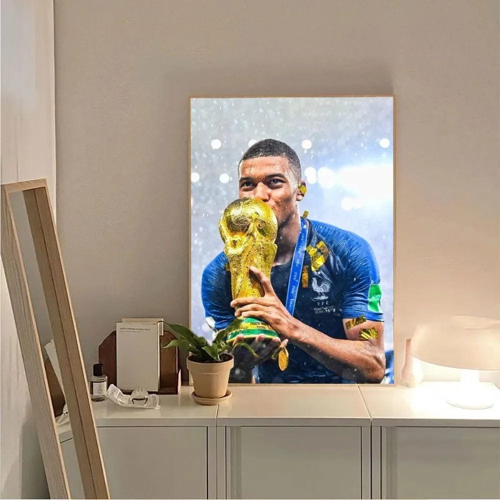 Canvanation 6 / 50x70cm Affiche Kylian Football Mbappé