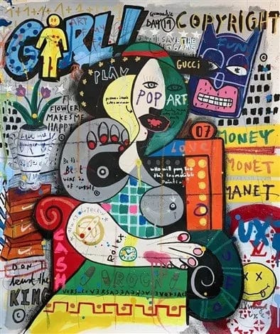 Canvanation P / 50x70cm Affiche Pop Art Graffiti Street Art