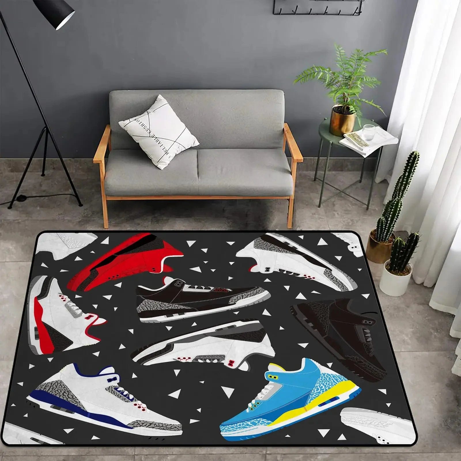 Canvanation 2 / 120x160cm Tapis De Chambre - Sneakers