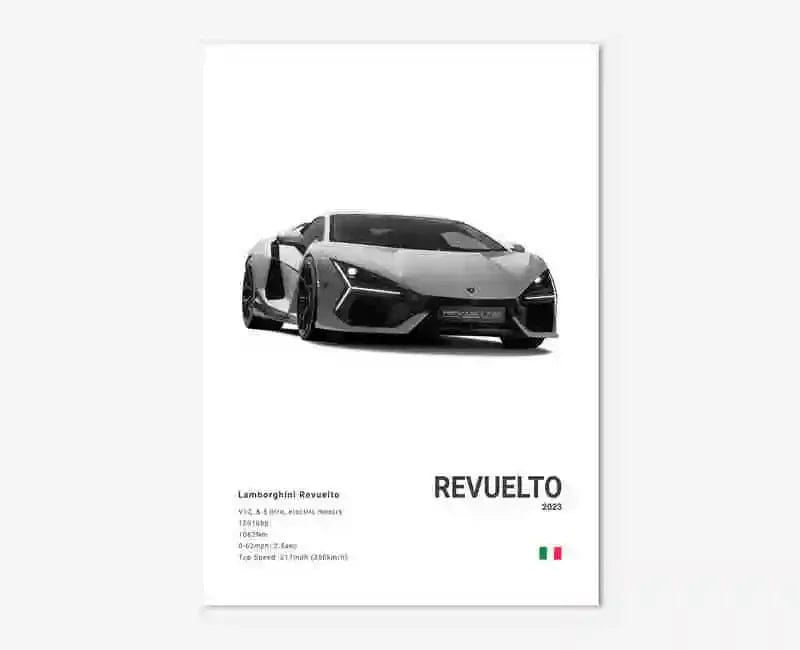 Canvanation 22 / 50x70cm Affiche Voiture Lamborghini Luxe Sto Veneno Urus Aventador SVJ
