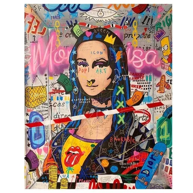 Canvanation I / 30x40cm Affiche Pop Art Graffiti Street Art