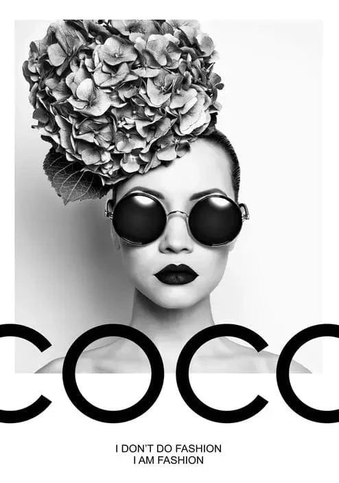 Canvanation PF7858 / 58x90cm Affiche Marque De Luxe Coco