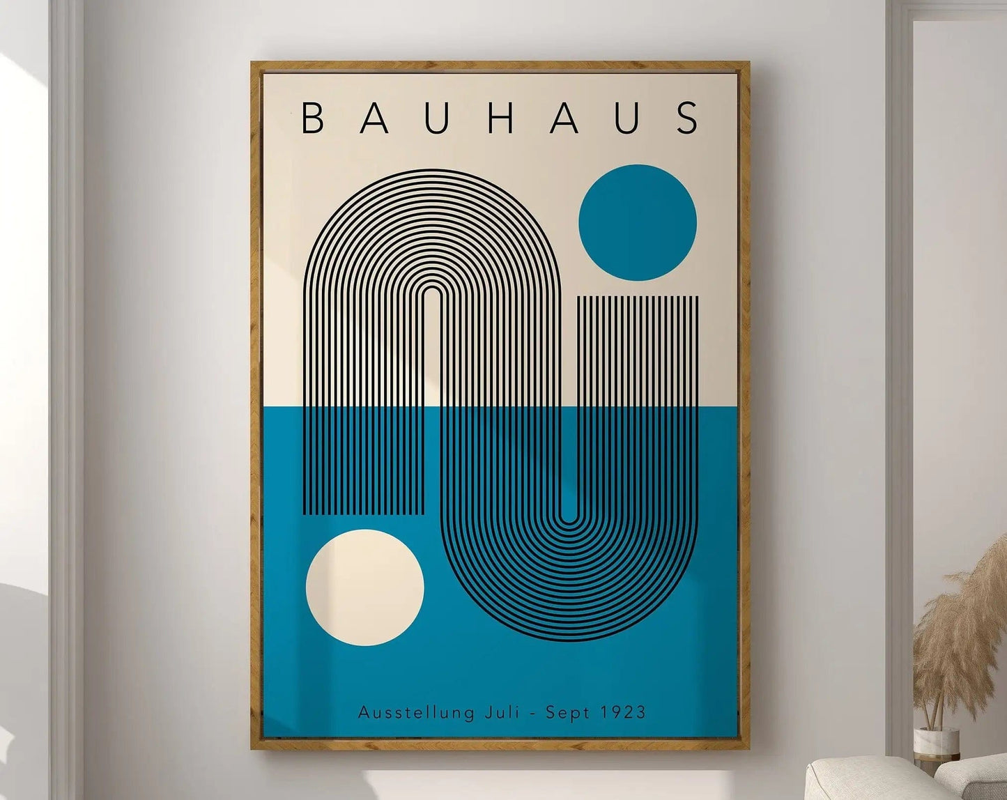 Canvanation 13 / 20x30cm Affiche Moderne Salon Bauhaus