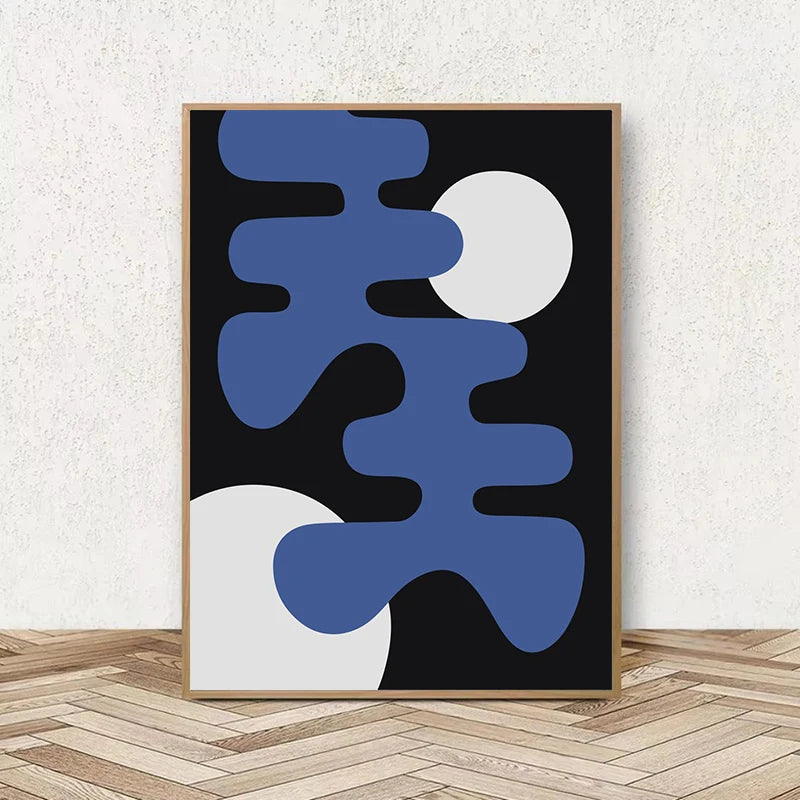 Affiche Abstrait Japonais