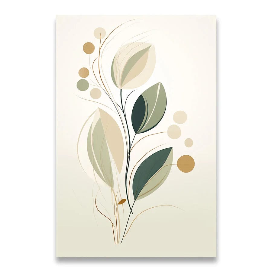 Canvanation 21 / 40x60cm Affiche Minimaliste - Fleurs
