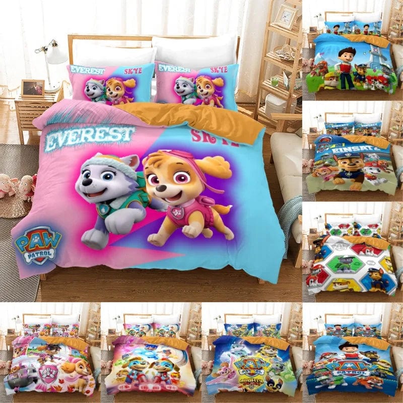 Canvanation Housse De Couette - Paw Patrols Enfant 18 Couleurs