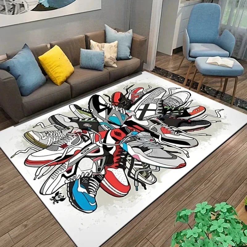 Canvanation 13 / 120x160cm Tapis De Chambre - Sneakers