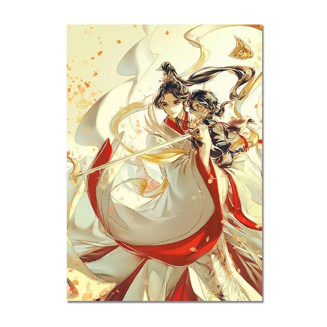 Canvanation Affiche Japonais Anime Tian Guan Ci Fu