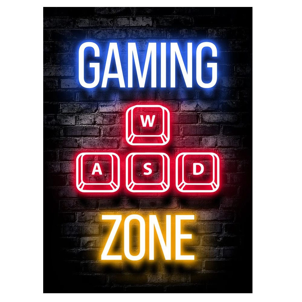 Canvanation AC359-19 / 30X40cm Affiche Chambre Gaming Neon