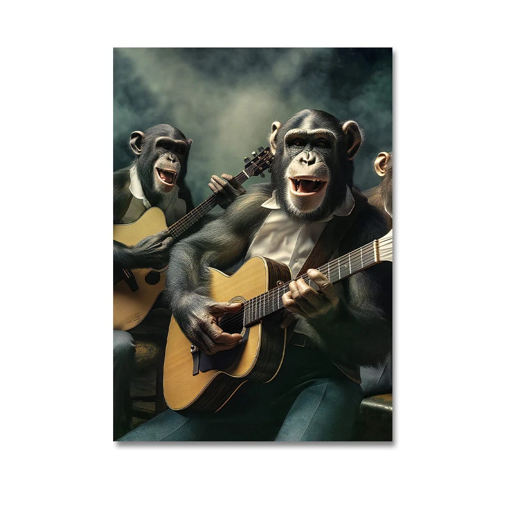Canvanation PC 83493 / 20x30cm Affiche Singe Gorille Costume