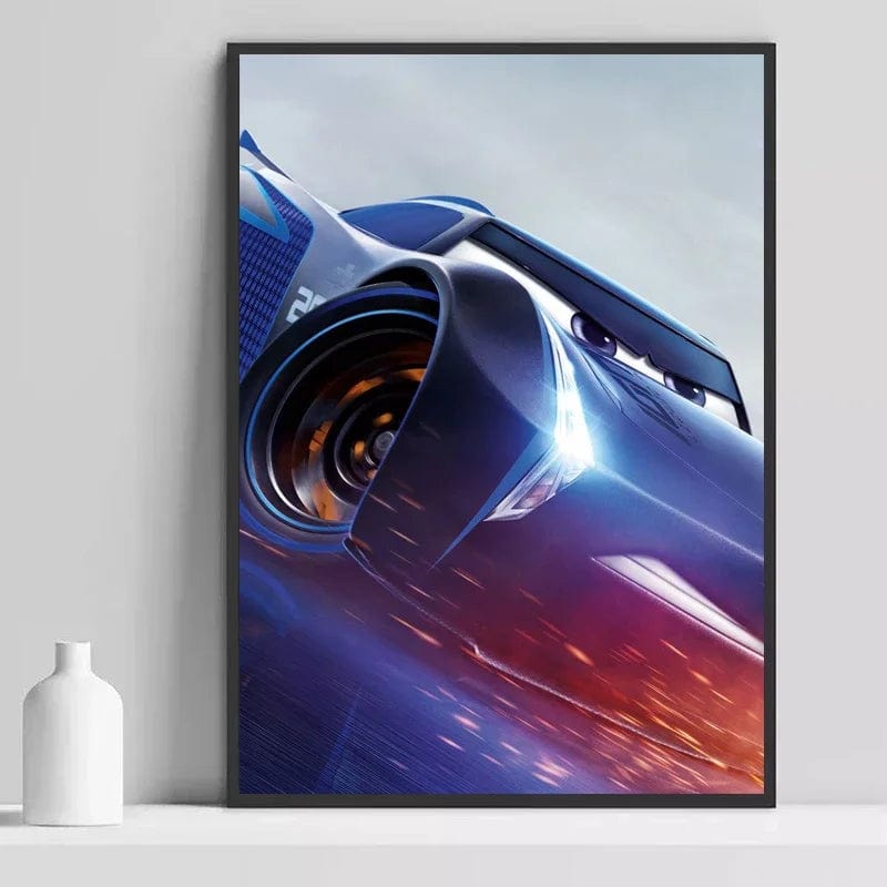Canvanation E / 30x40 cm Affiche McQueen Voiture Anime