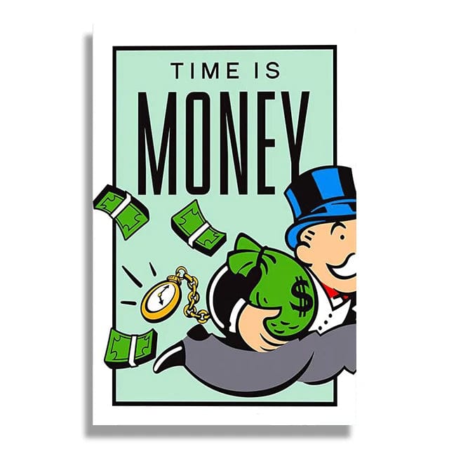 Canvanation SW409 / 60X90cm Affiche Monopoly Citation De Motivation
