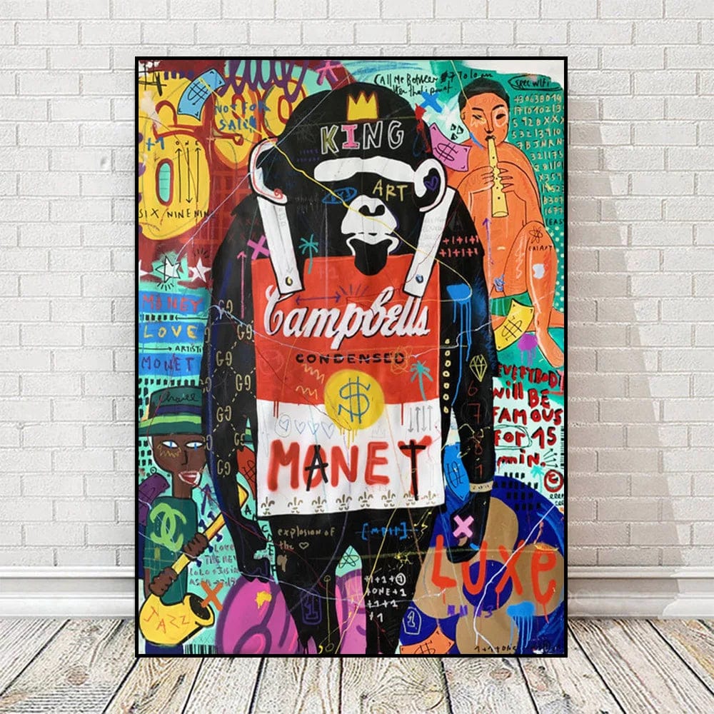 Canvanation Style 10 / 40X60cm Affiche Pop Art Salon Banksy