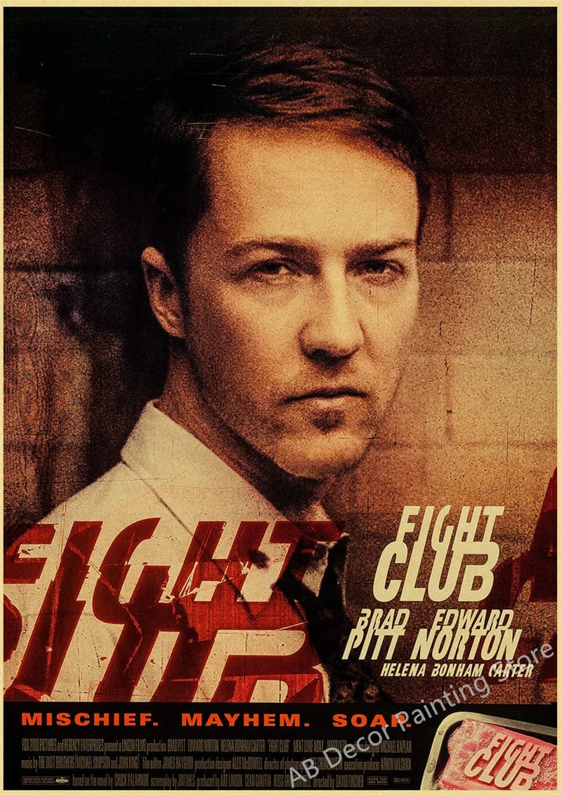 Canvanation 22 / 42cmx30cm Poster Film Vintage Fight Club