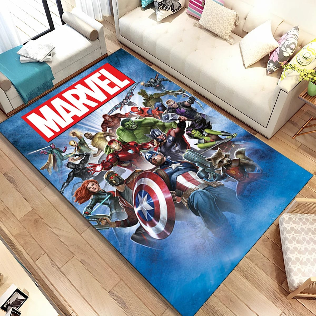 Canvanation 9 / 70x100cm(27x39im) Tapis Chambre Spider Man Marvel HD
